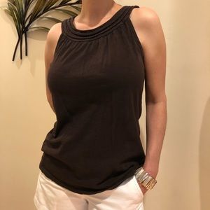 🌺 Dark brown Merona sleeveless top
